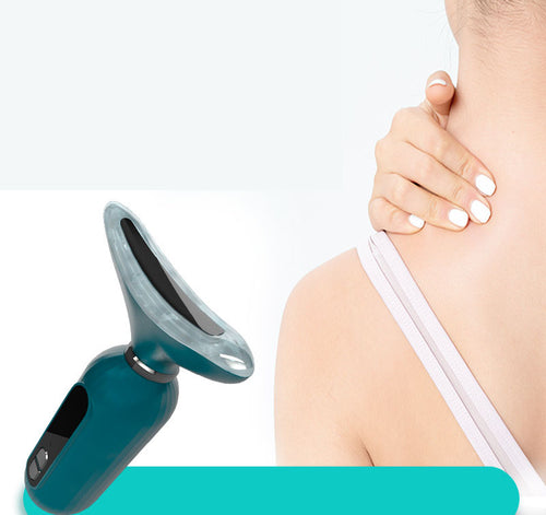 Appareil Liftant Cervical & Anti-Rides — Massage EMS Rajeunissant pour Visage et Cou